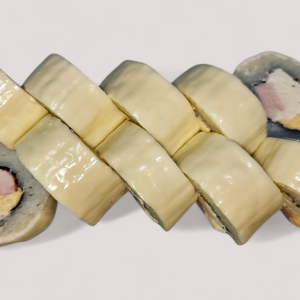 Три сыра с копченой курицей