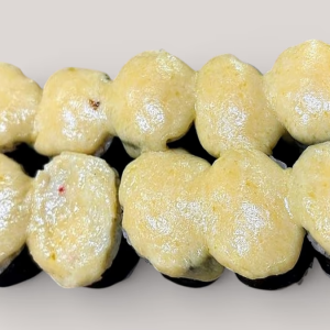 Запеченный ролл с креветками